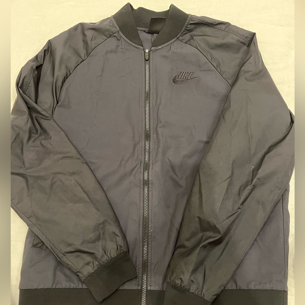Nike Men's Charcoal Bomber Jacket